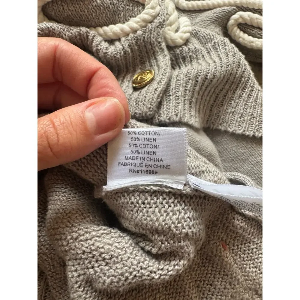 Opening Ceremony Embellished Rope Detail Cardigan
